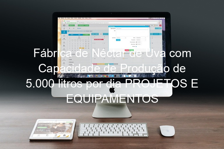 Fábrica de Néctar de Uva com Capacidade de Produção de 5.000 litros por dia PROJETOS E EQUIPAMENTOS