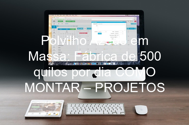Polvilho Azedo em Massa: Fábrica de 500 quilos por dia COMO MONTAR – PROJETOS
