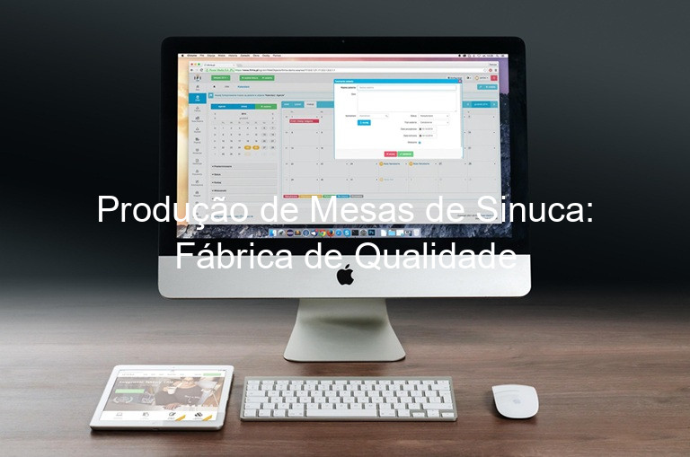 Produção de Mesas de Sinuca: Fábrica de Qualidade