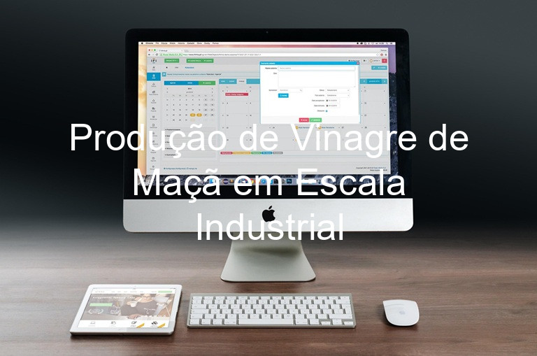 Produção de Vinagre de Maçã em Escala Industrial