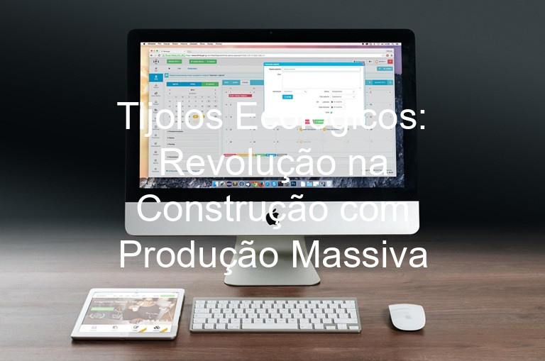 Tijolos Ecológicos: Revolução na Construção com Produção Massiva